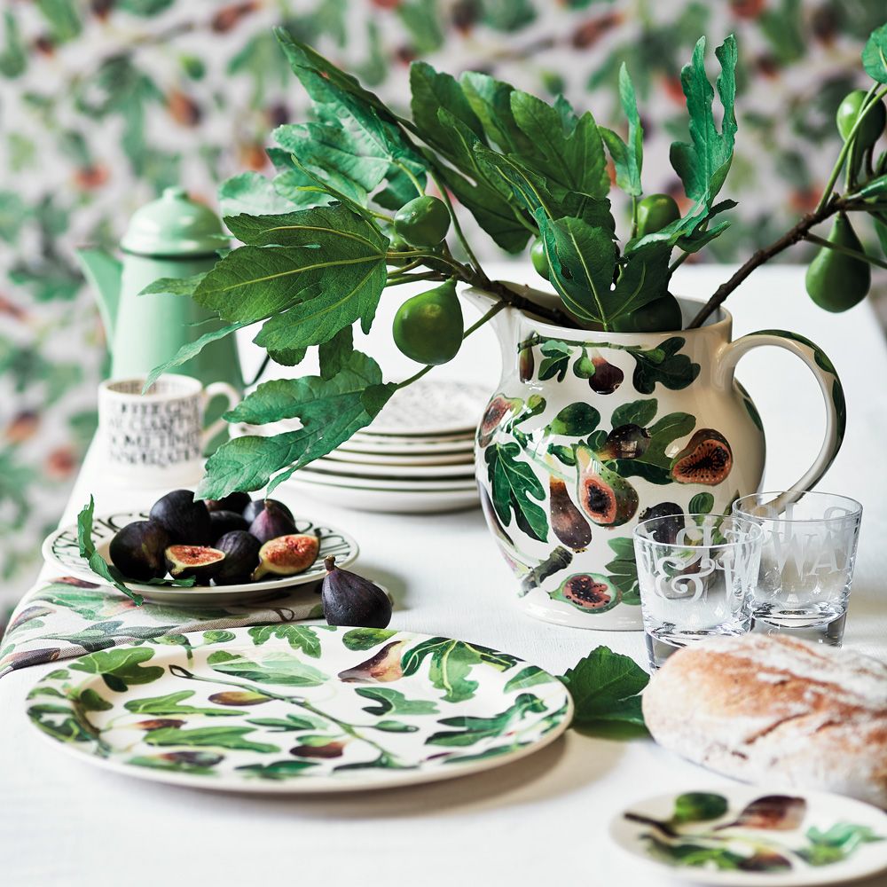 Emma Bridgewater Figs tableware is the latest edition to her