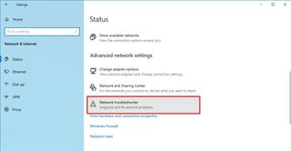 Network troubleshooter fix problems on Windows 10 May 2021 Update