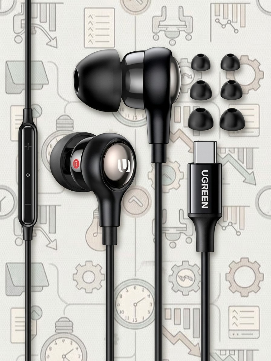 tech accessories under AU$50 on a patterned background