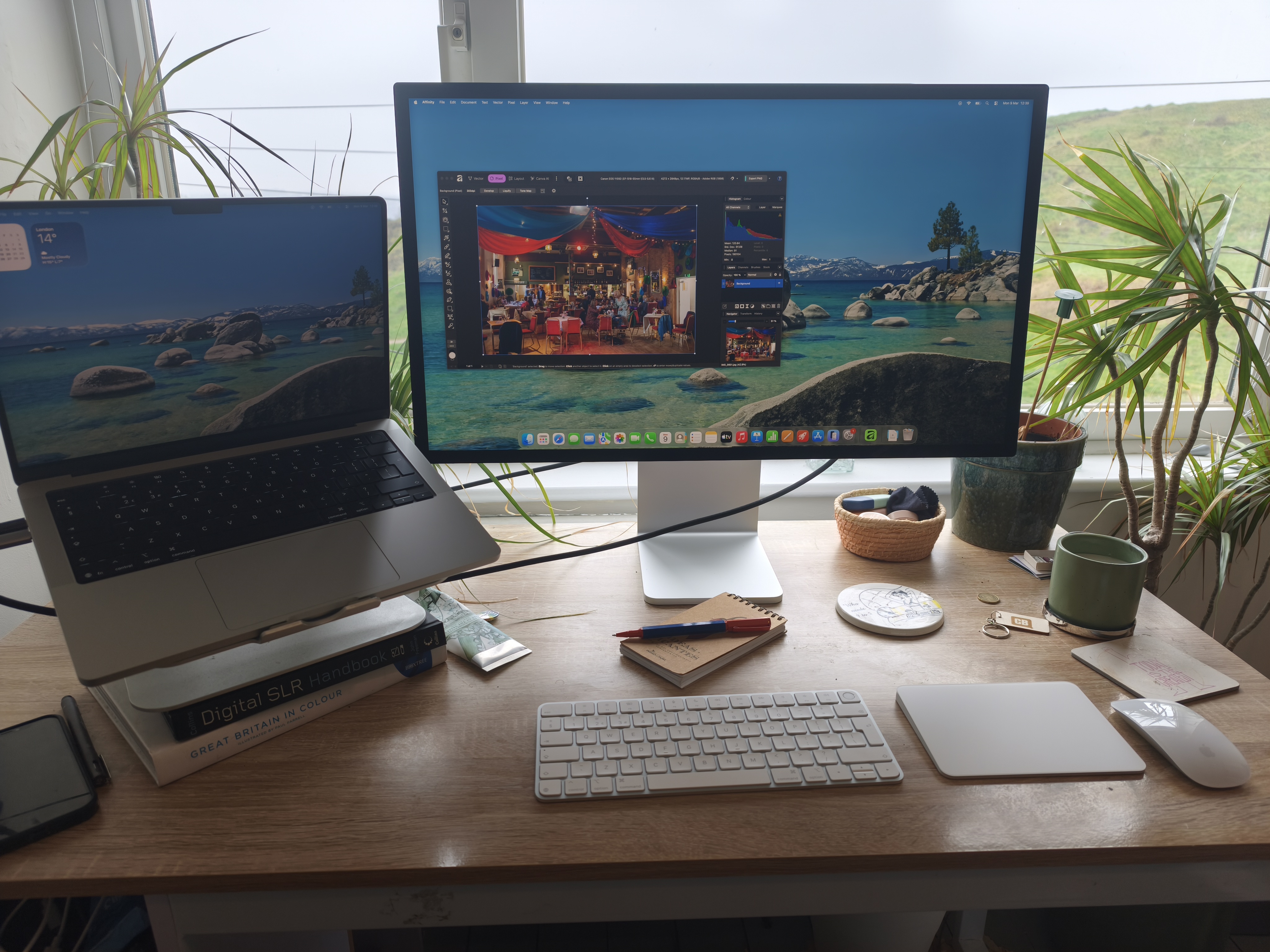 Apple Studio Display 2026 version on a desk
