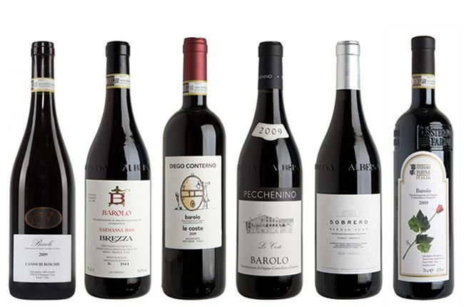 酒 Barolo 3本セット 2009/2010/2011木箱入り