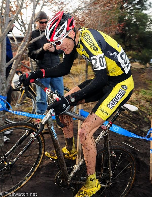 Braden Kappius (University Of Colorado-Boulder) en route to a 4th place finish.