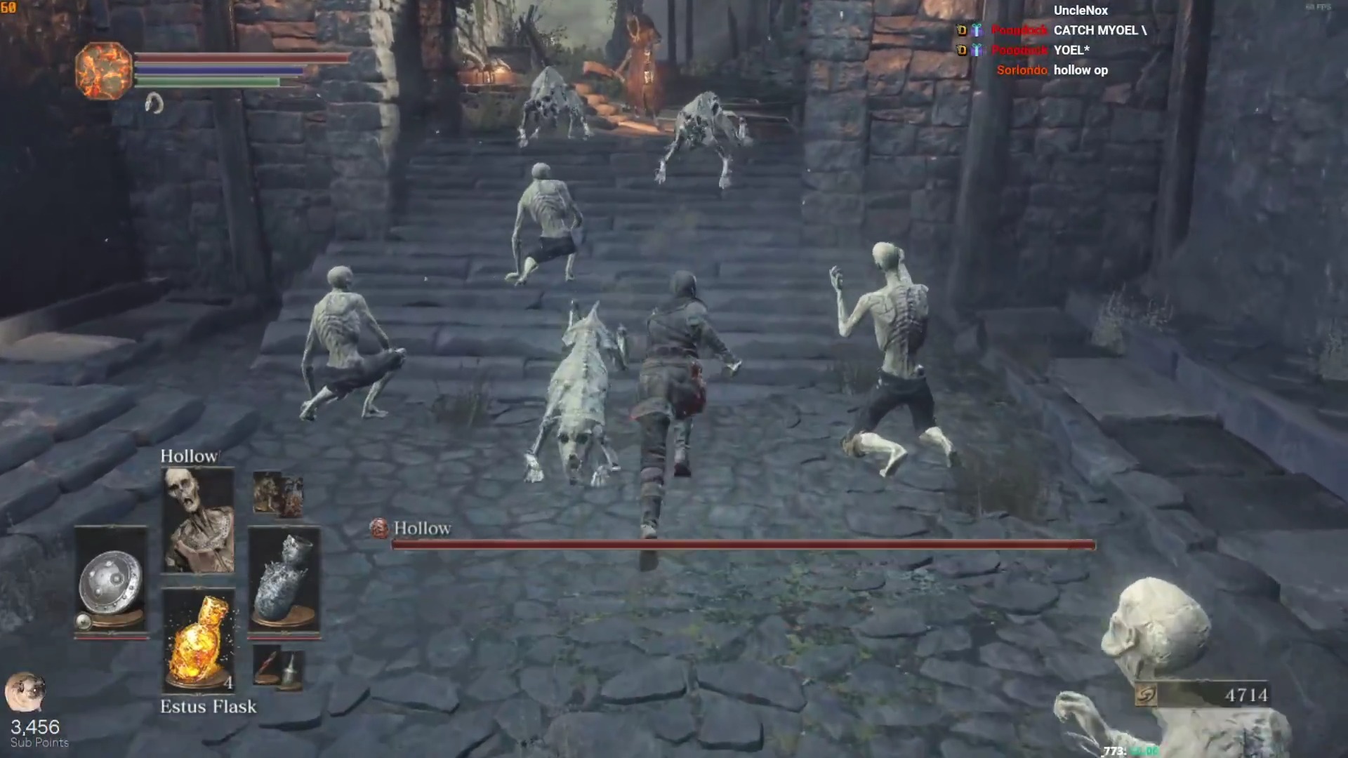 Screenshot of Pocket Souls, a Dark Souls 3 mod