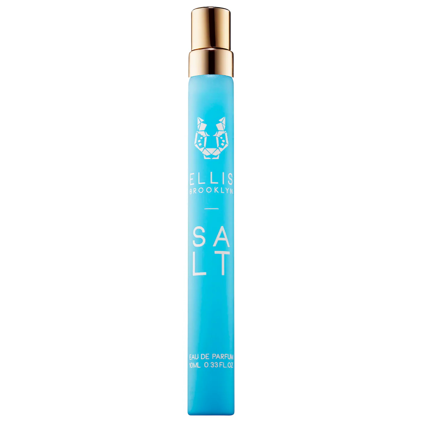 Ellis Brooklyn Salt blue travel fragrance bottle