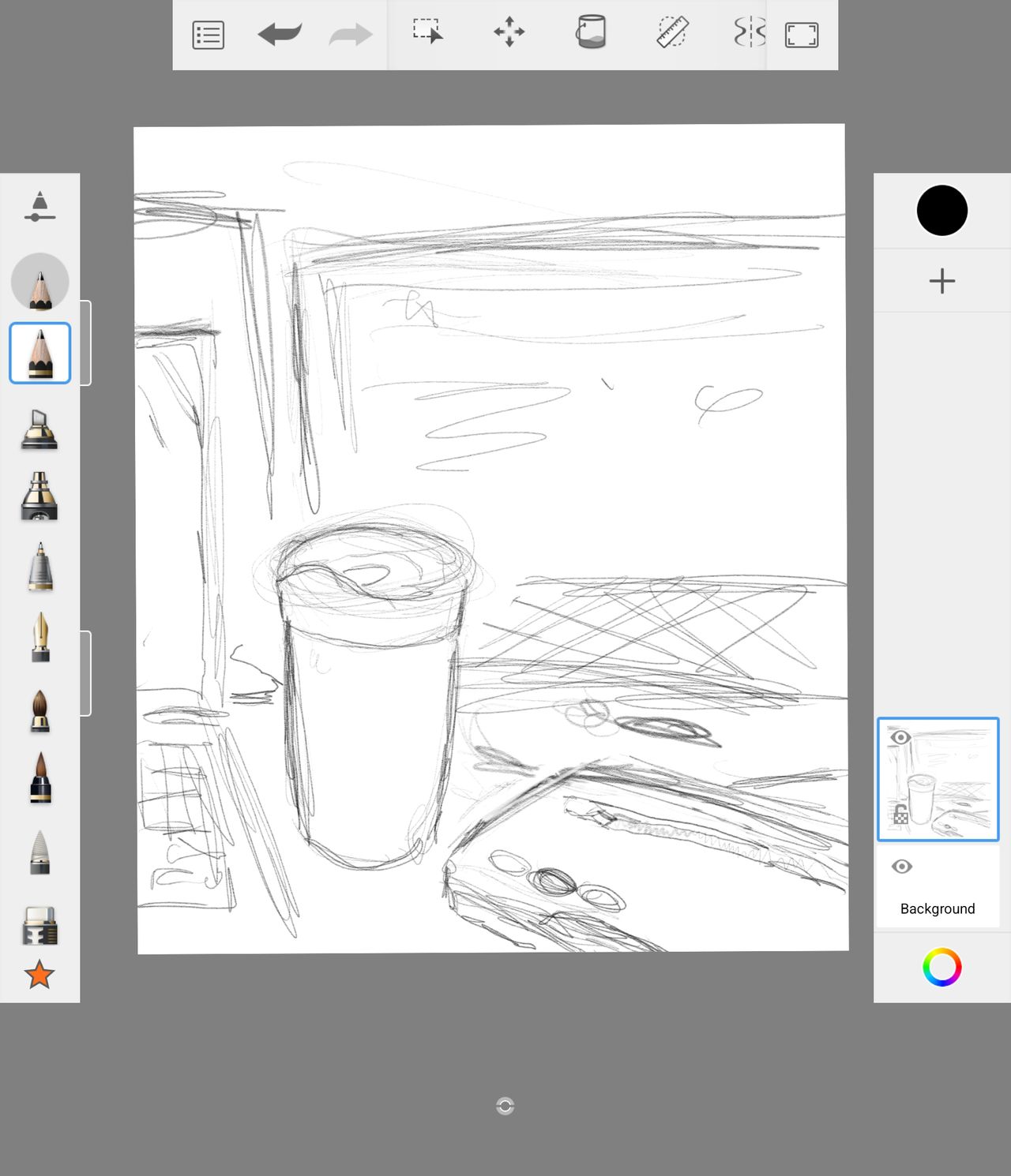 Samsung Galaxy Z Fold 6 Drawing