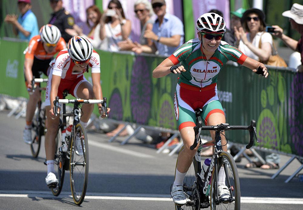 Alena Amialiusik (Belarus) wins the gold medal