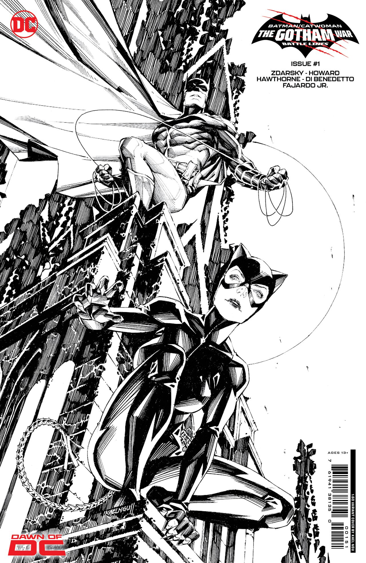 Covers for Batman/Catwoman: The Gotham War &ndash; Battle Lines #1
