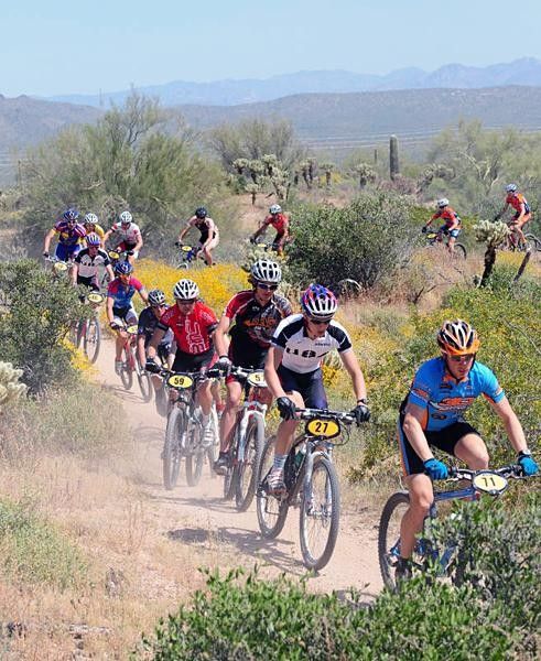 Racing in the desert