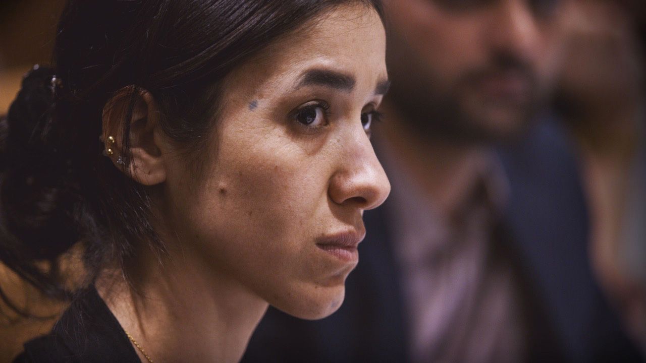 Nadia Murad appears in &amp;#039;On Her Shoulders.&amp;#039;