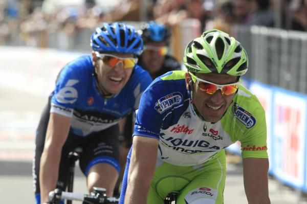 Ivan Basso (Liquigas - Cannondale) takes second