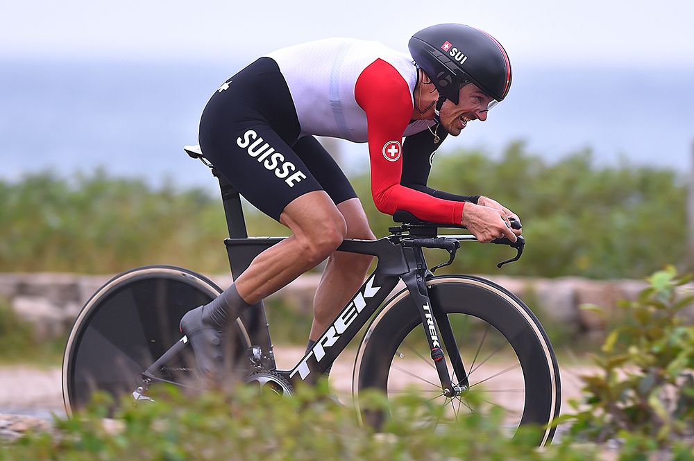 Fabian Cancellara (Switzerland) wins gold medal time trial in Rio