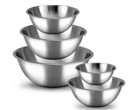 Meal Prep Stainless Steel Mixing Bowls Set l Was $22.99, Now $18.39, at Amazon