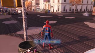 Spider-Man Remastered screenshot captured while running on Surface Laptop 7