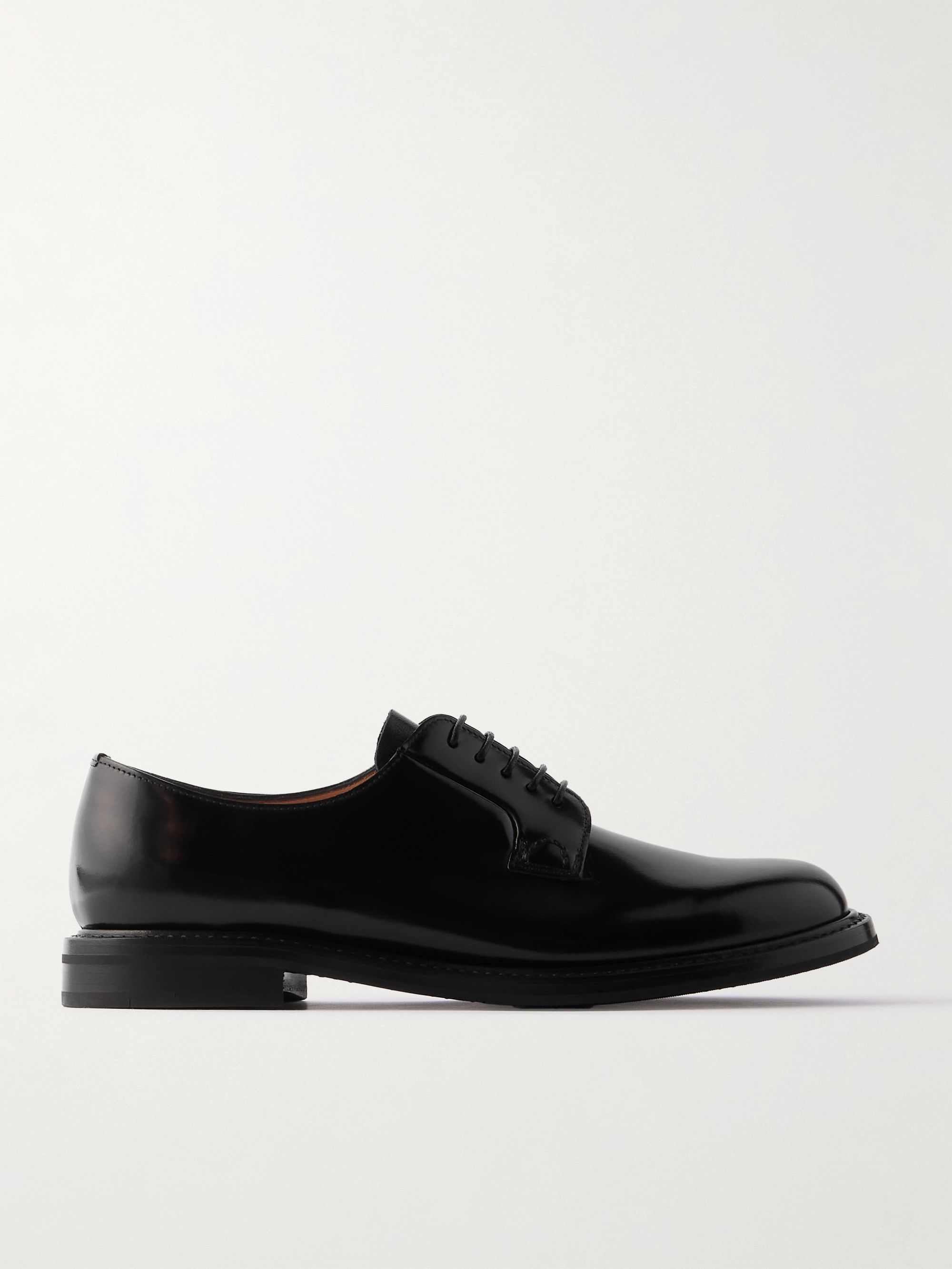 Church's black derby shoes