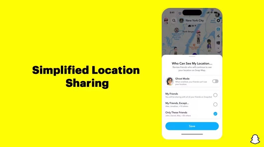 Snapchat brings simple, customizable location-sharing options so users can decide who can and cannot see where they are.