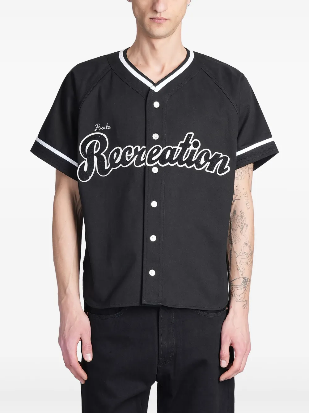 Bode Outfield Baseball Shirt | S