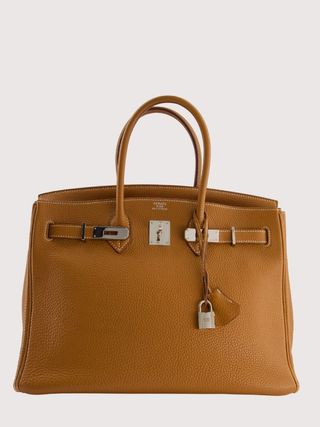 Hermès , Birkin Bag 35cm in Gold Togo Leather With Palladium Hardware