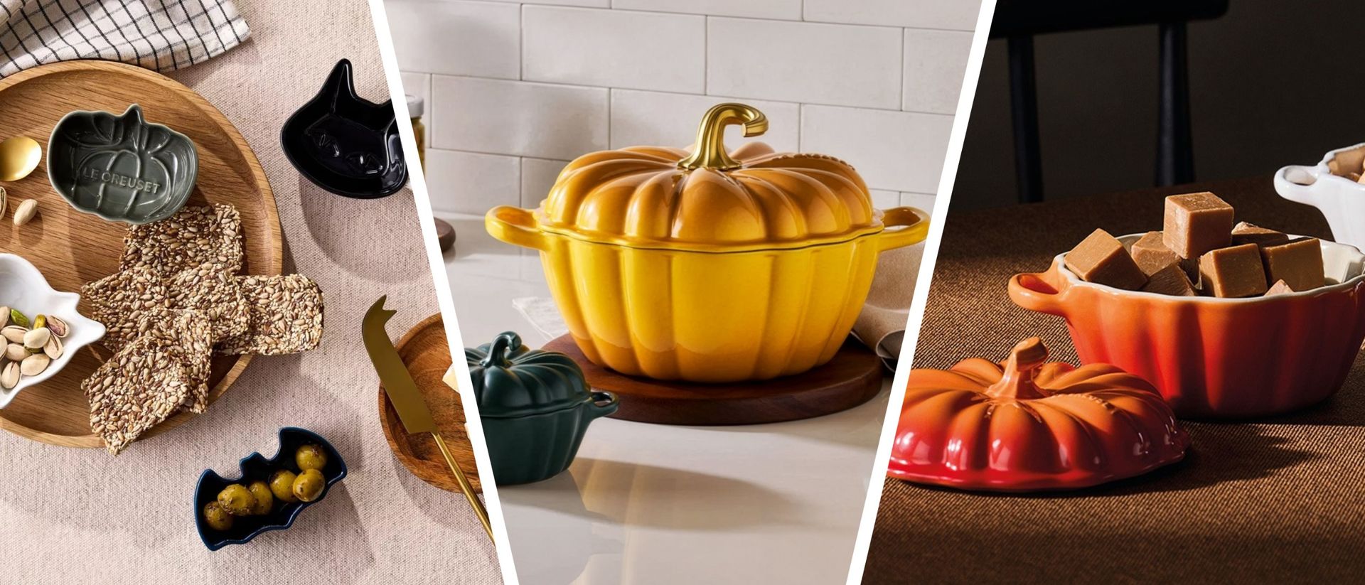 Le Creuset's Halloween collection is quality cookware with a spooky twist