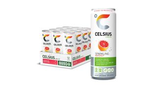 celsius fitness drink in sparkling grapefruit x12