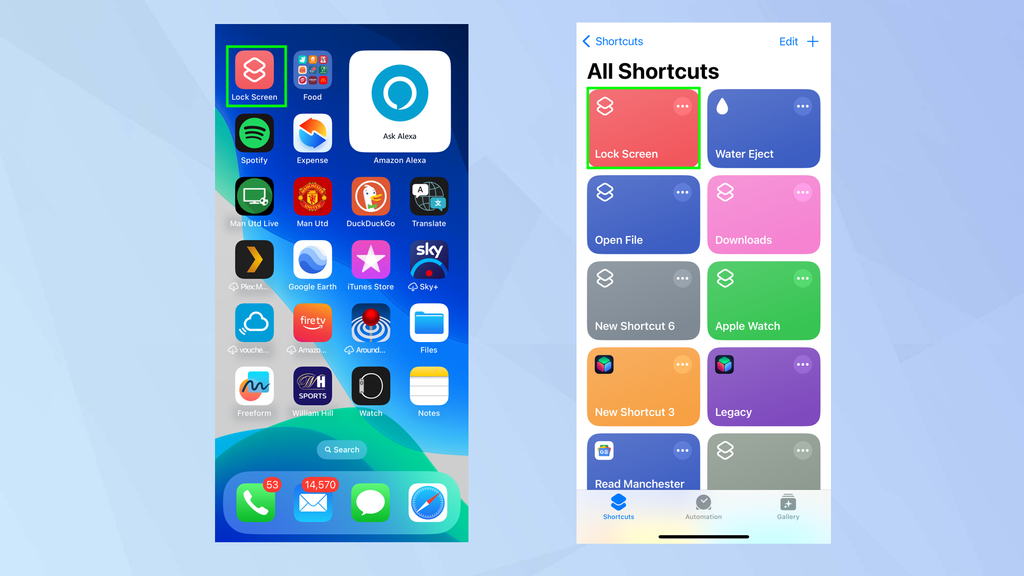 How to use the iOS Lock Screen shortcut Tom's Guide