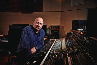 Mark in Knopfler in his London studio, 2018