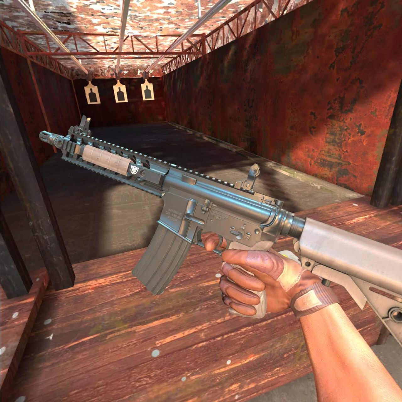 Rifle model detail in Contractors for Quest