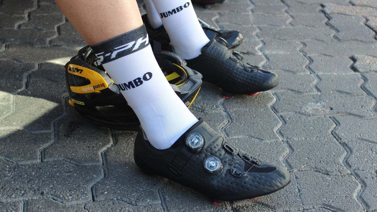 Shimano S-Phyre shoe/sock combination for LottoNL-Jumbo