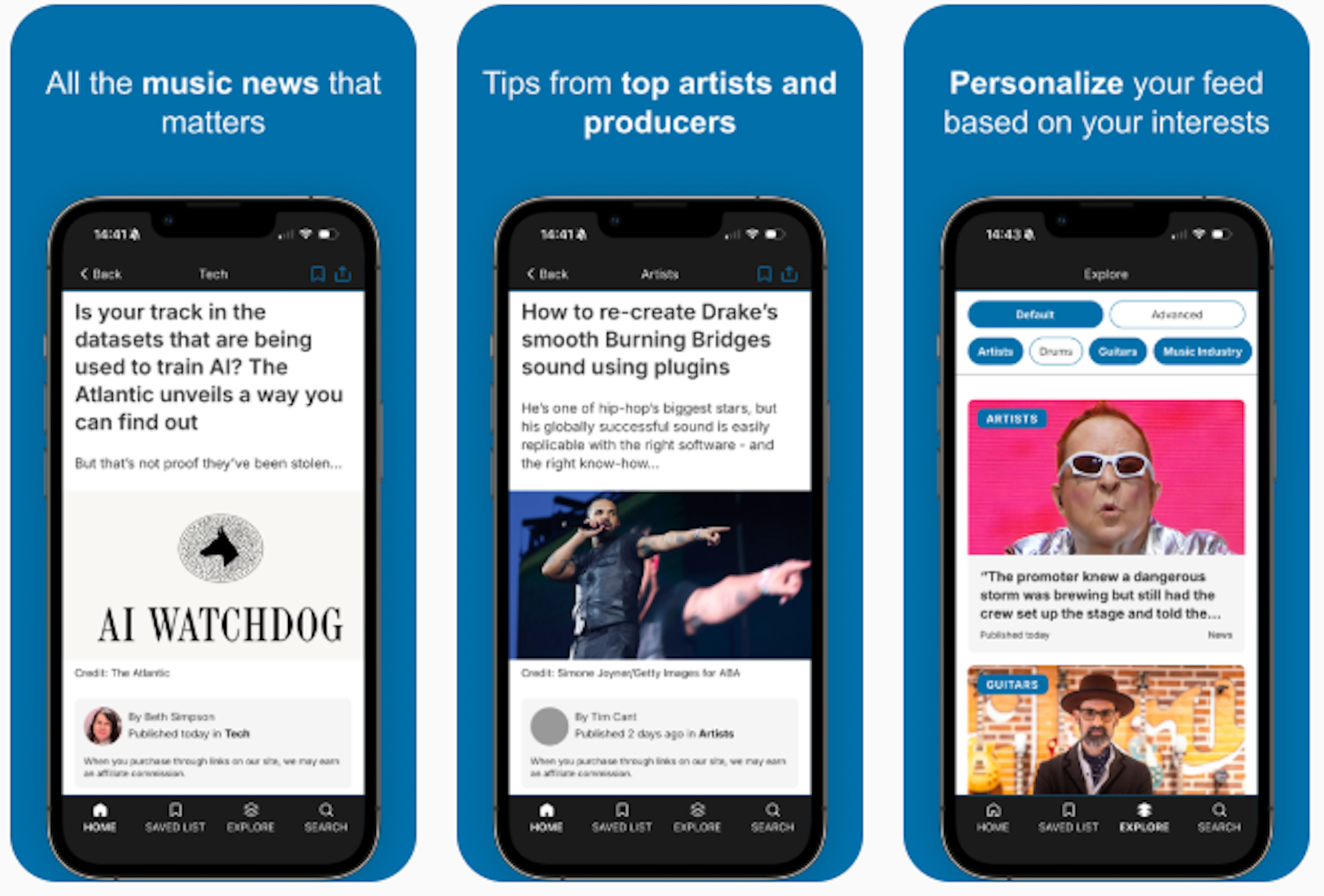 MusicRadar App