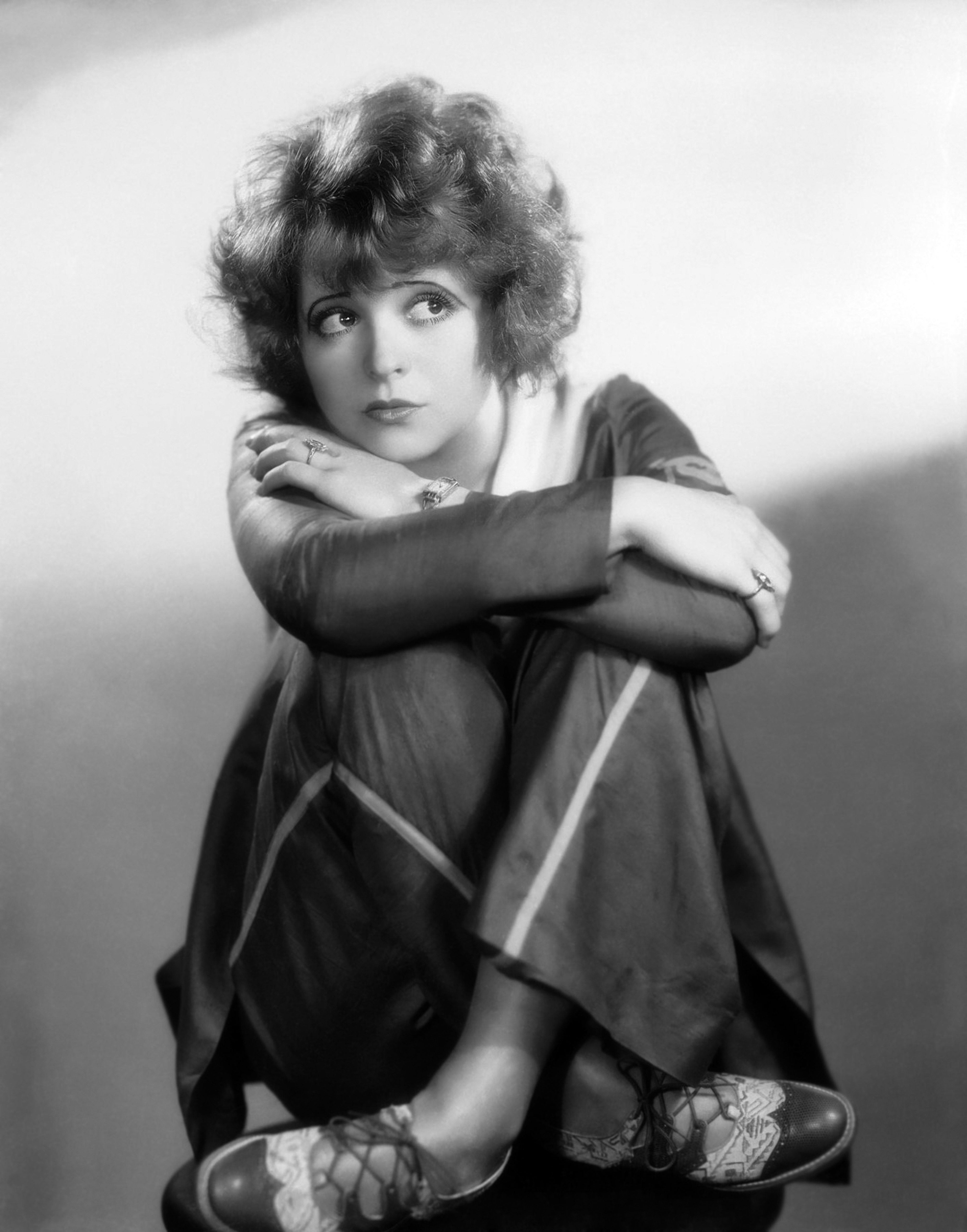 1929: Hollywood film starlet, Clara Bow (1905 - 1965)