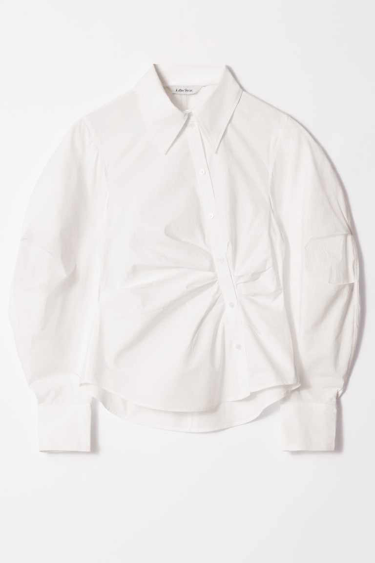 Asymmetrical Cotton Shirt