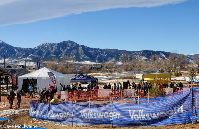 The race venue at Valmont Bike Park was spectacular today