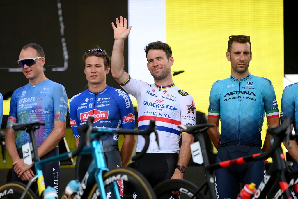 Mark Cavendish at the Tour de France Singapore Criterium