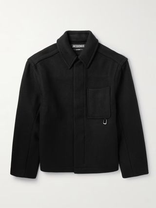 JACQUEMUS Court Oversized Wool Jacket