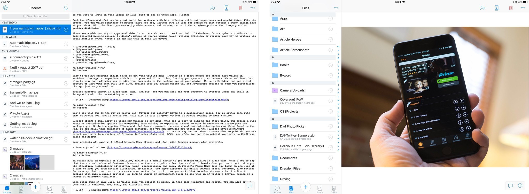 Best file and document manager apps for iPad iMore