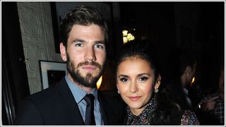Actors Austin Stowell and Nina Dobrev attend The NYMag, Vulture + TNT Celebrate the Premiere of "Public Morals" on August 12, 2015 in New York City.