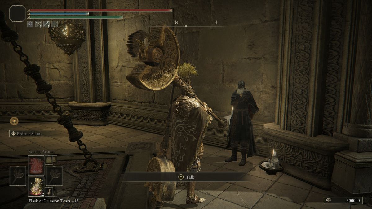 Elden Ring Ansbach quest - Talking to Ansbach before the final boss