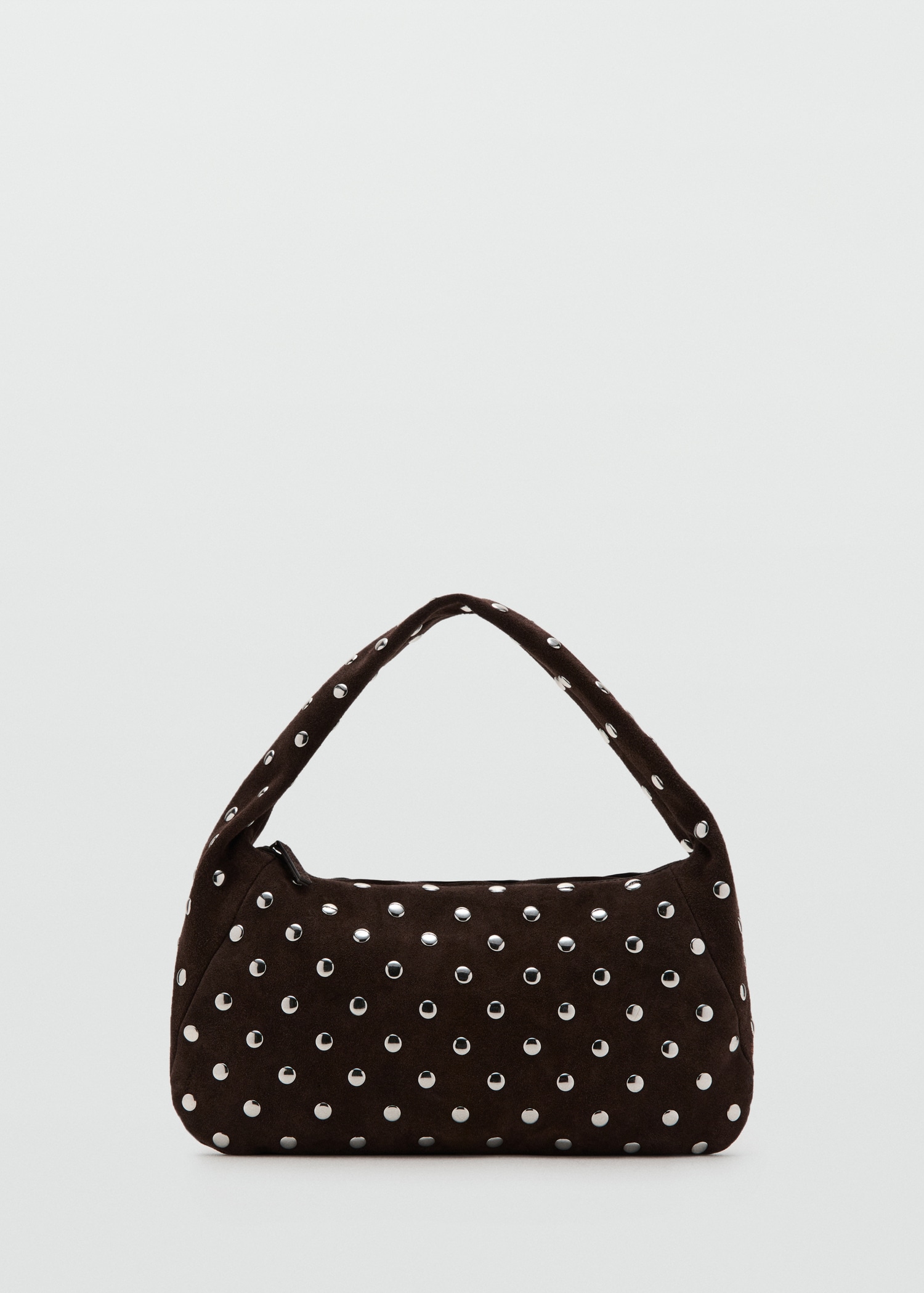 Studded Leather Shoulder Bag