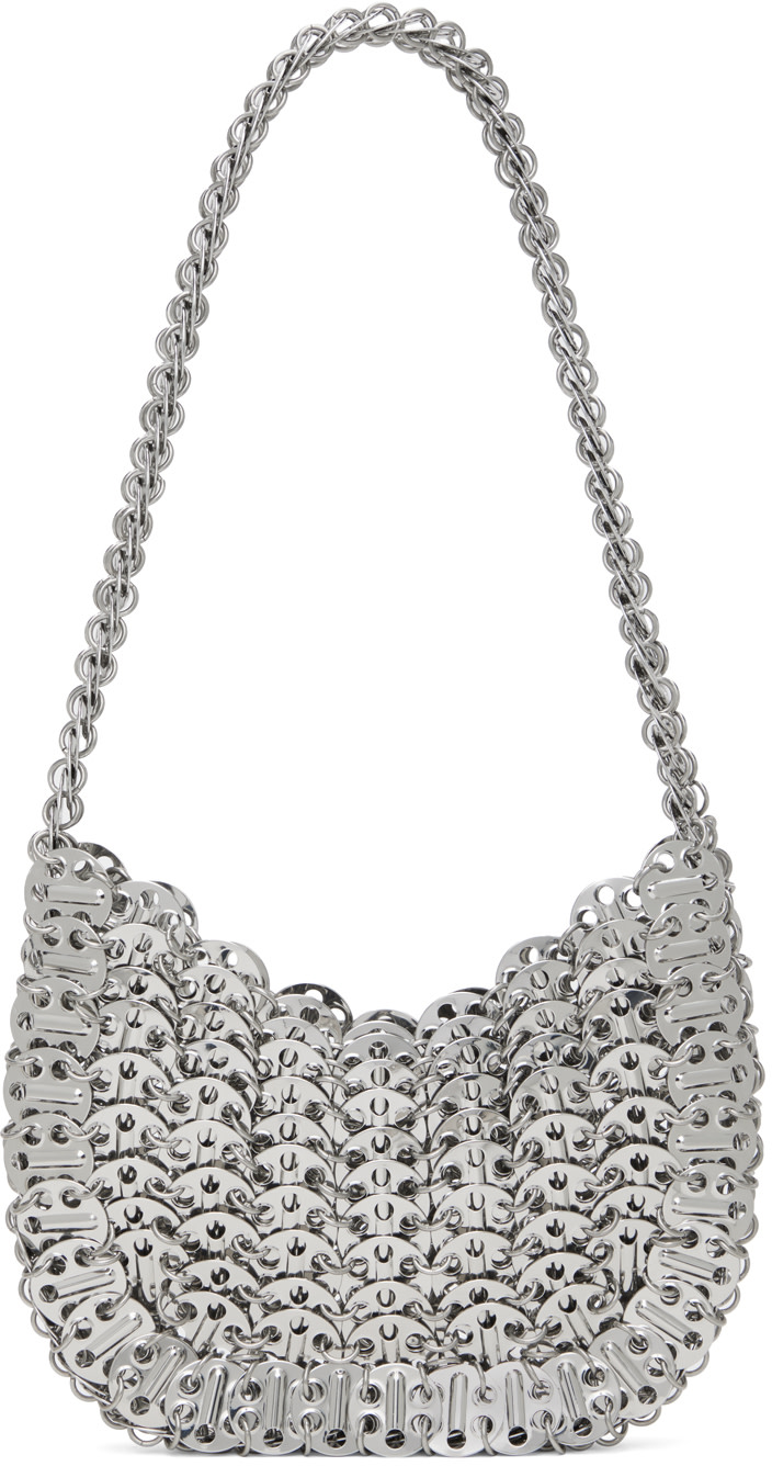 a rabanne metal handbag