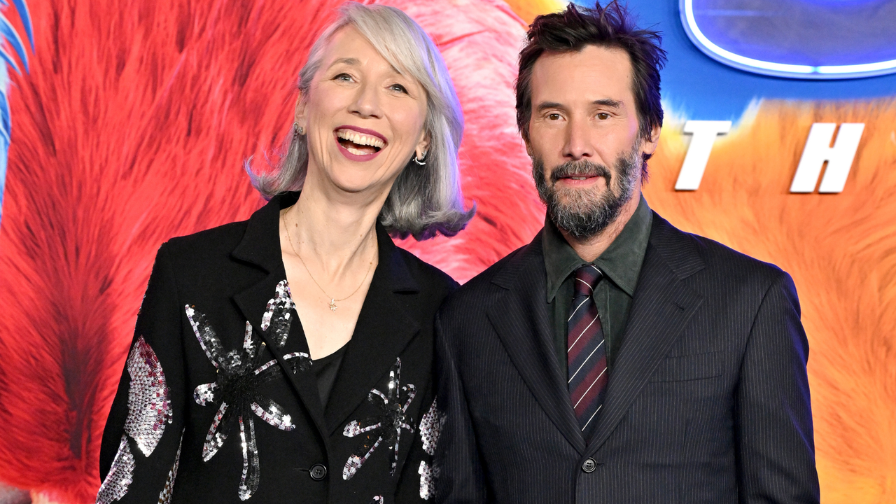 Alexandra Grant and Keanu Reeves attend the Los Angeles Premiere of Paramount&#039;s &quot;Sonic the Hedgehog 3&quot; at TCL Chinese Theatre on December 16, 2024 in Hollywood, California