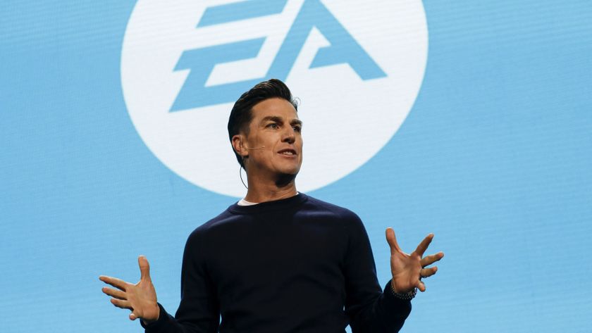 Andrew Wilson, chief executive officer of Electronic Arts Inc. (EA), speaks during the company&#039;s EA Play event ahead of the E3 Electronic Entertainment Expo in Los Angeles, California, U.S., on Saturday, June 9, 2018. EA announced that it is introducing a higher-end version of its subscription game-playing service that will include new titles such as Battlefield V and the Madden NFL 19 football game. Photographer: Patrick T. Fallon/Bloomberg via Getty Images