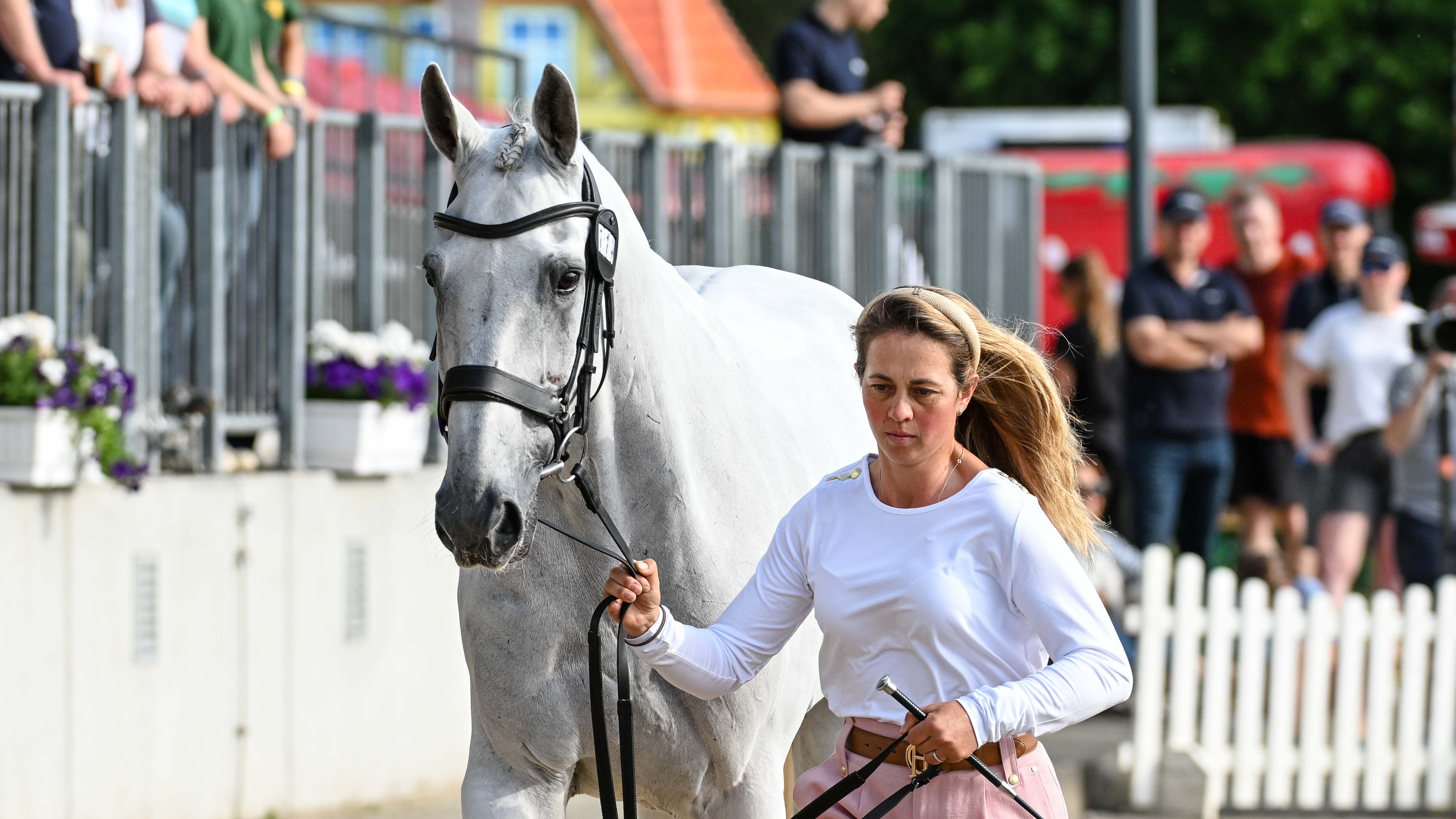 Luhm&amp;uuml;hlen Horse Trials trot-up