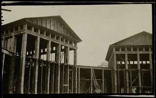 Archival image of Hexagon pavilion in Gorky park, Moscow, now set to be the Garage Museum extension