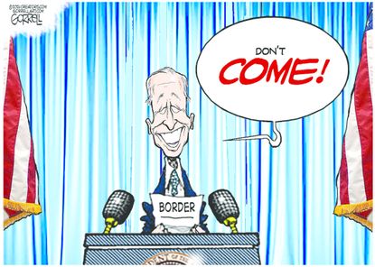 Biden's mixed message