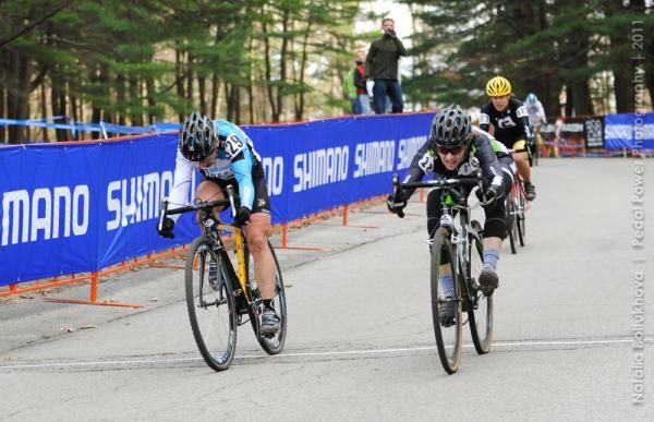 A bike throw made the difference for second