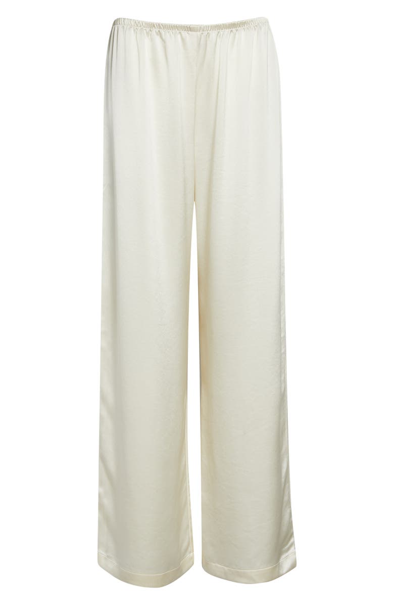 Barb Wide Leg Satin Pants
