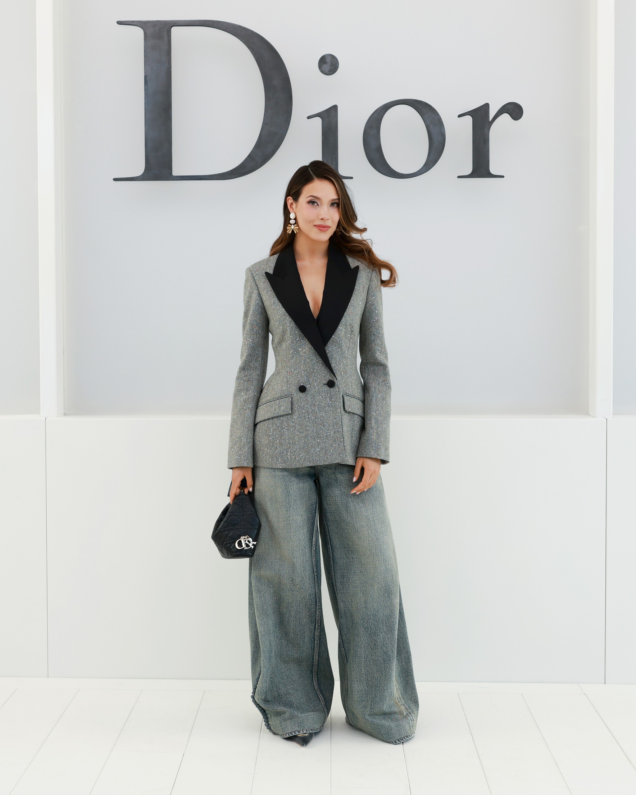 An image of Eileen Gu at the Dior spring/summer 2027 show.