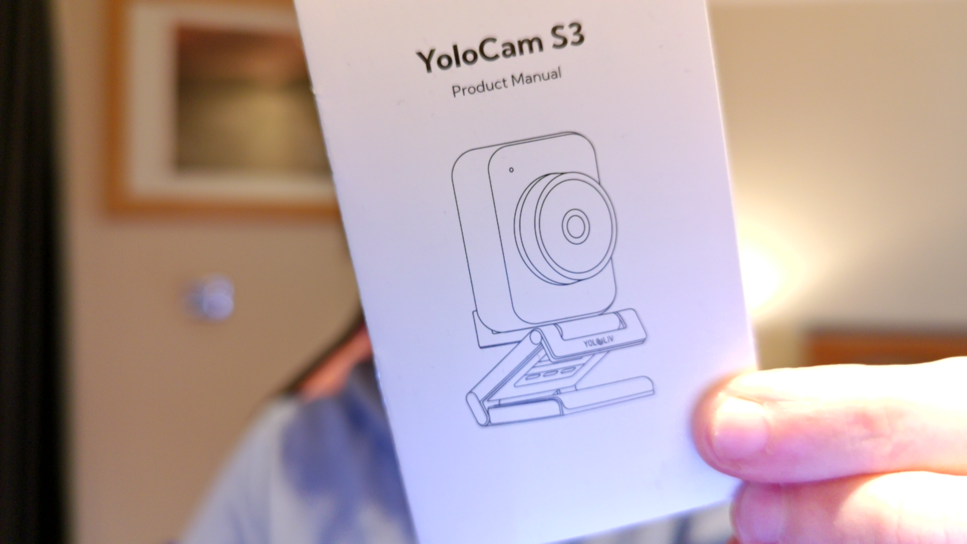 A focus test for the YoloLiv YoloCam S3