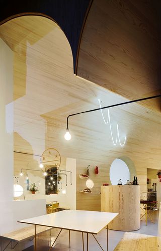 Interior design of Bar Nou