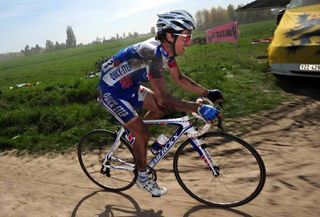 Paris-Roubaix: Hell is for heroes. Sylvain Chavanel (Quick Step) had nothing but bad luck on the road to Roubaix.