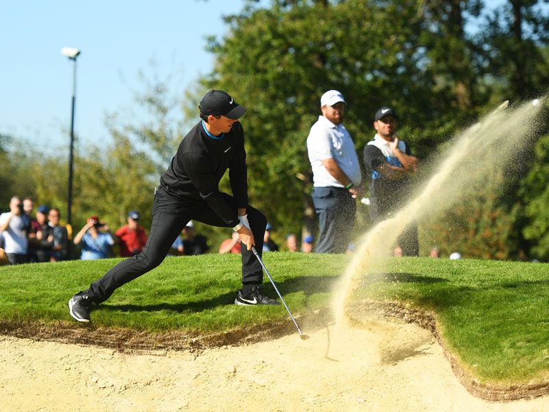 Golf bunker rules